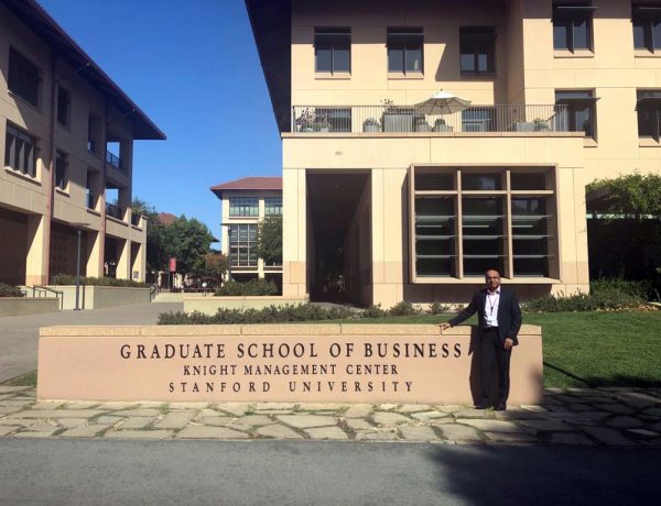 Dr. Selva attends Executive Education Program at Stanford
