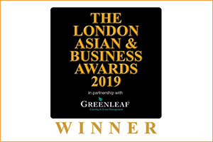 Winner Logo - London Asian Business Awards 2019